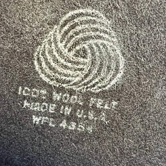 VINTAGE Black 100% Wool Hat With Removable Bow Oh-So-Stylish! - Picture 4 of 12